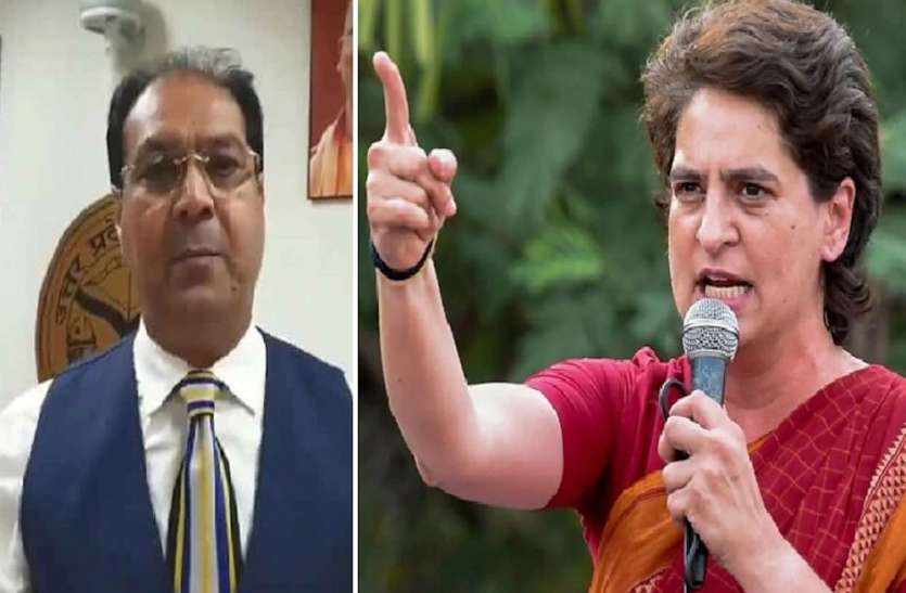 योगी के मंत्री ने कसा प्रियंका गांधी पर तंज, कहा कार का शीशा नहीं अपना मुंह साफ करे कांग्रेस योगी के मंत्री ने कसा प्रियंका गांधी पर तंज, कहा कार का शीशा नहीं अपना मुंह साफ करे कांग्रेस