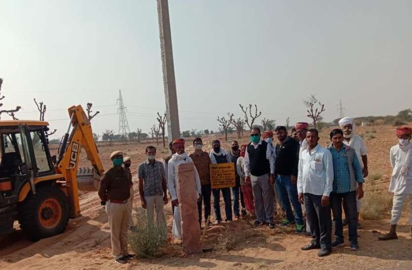Rasta kholo abhiyan gave relief to hundreds of farmers of Nagaur रास्ता खोलो अभियान में बाधा डालने वालों पर होगी कार्रवाई