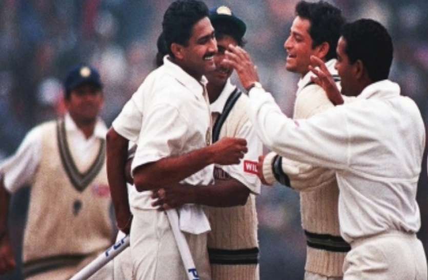 kumble.jpg आज ही के दिन कुंबले ने पाकिस्तान के खिलाफ झटके थे एक पारी में सभी 10 विकेट, जानिए इस अनोखे रिकॉर्ड की पूरी हिस्ट्री
