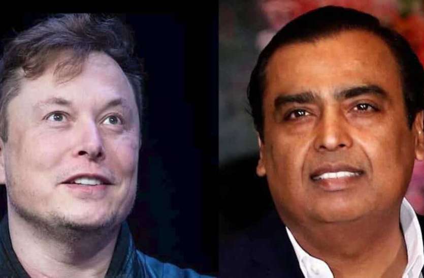 After Jeff Bezos, Elon Musk will now compete with Mukesh Ambani जेफ बेजोस के बाद अब एलन मस्क देंगे मुकेश अंबानी को टक्कर, जानिए क्या है पूरा मामला