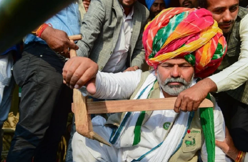 हरियाणा: राकेश टिकैत बोले- 4 लाख नहीं अब 40 लाख ट्रैक्टरों की रैली देखेगी सरकार हरियाणा: राकेश टिकैत बोले- 4 लाख नहीं अब 40 लाख ट्रैक्टरों की रैली देखेगी सरकार