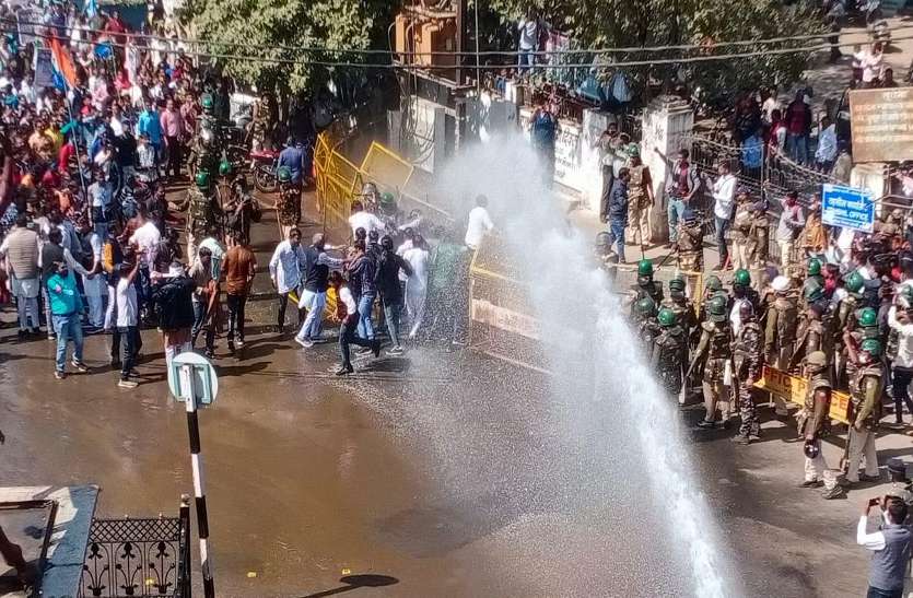 Police charged water