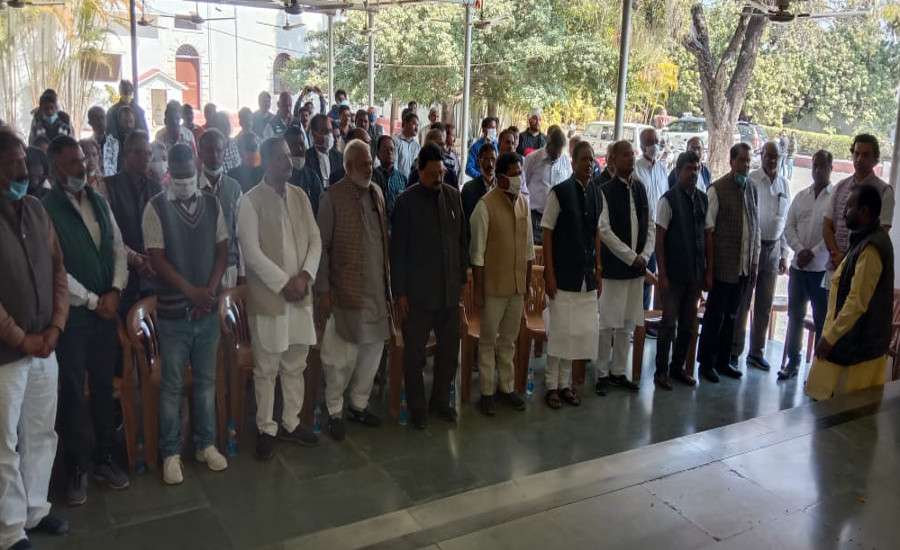 राजमाता की स्मृति में होगा राजीव भवन के प्रथम तल का निर्माण, पूरा खर्च उठाएंगे स्वास्थ्य मंत्री टीएस