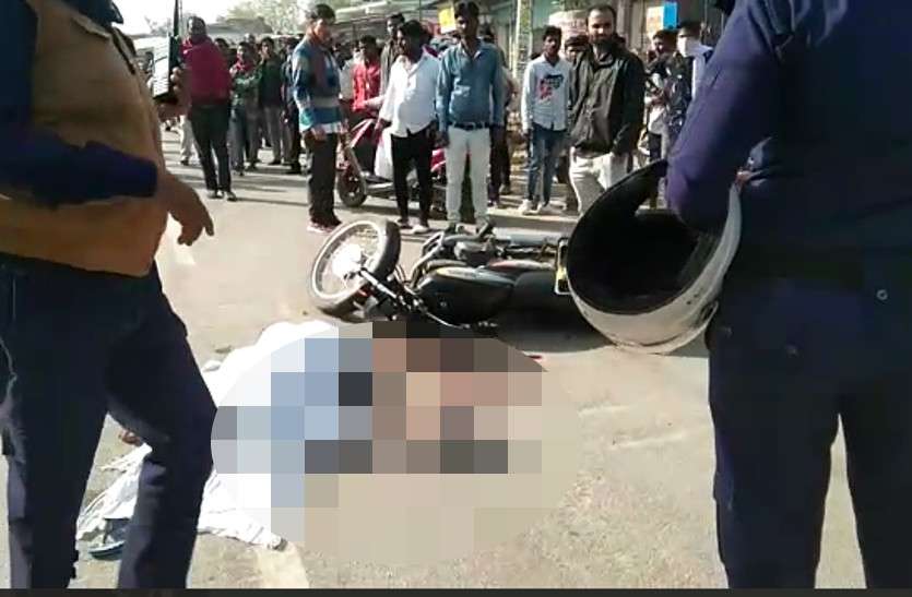 tonk_accident_1.jpg मासूम को बाइक से ट्यूशन छोड़ने जा रहा था चाचा, ट्रैक्टर ने कुचला, भाई-बहन की मौके पर ही मौत