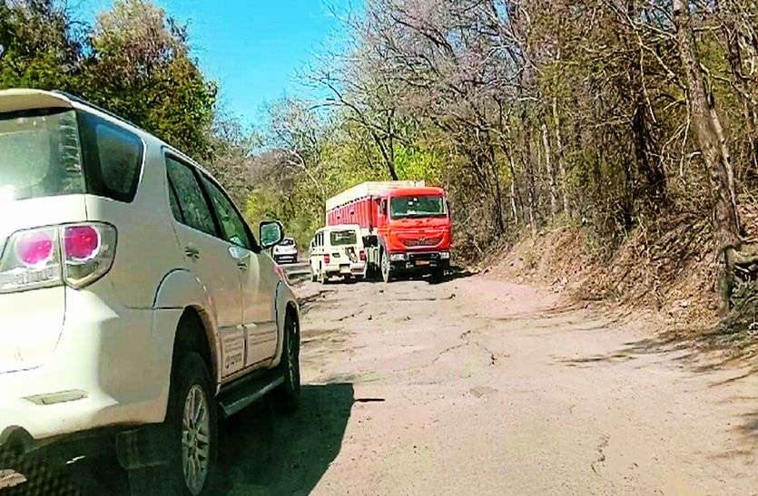 rawatbhata क्षतिग्रस्त सड़क पर सफर, बढ़ रहे हादसे!