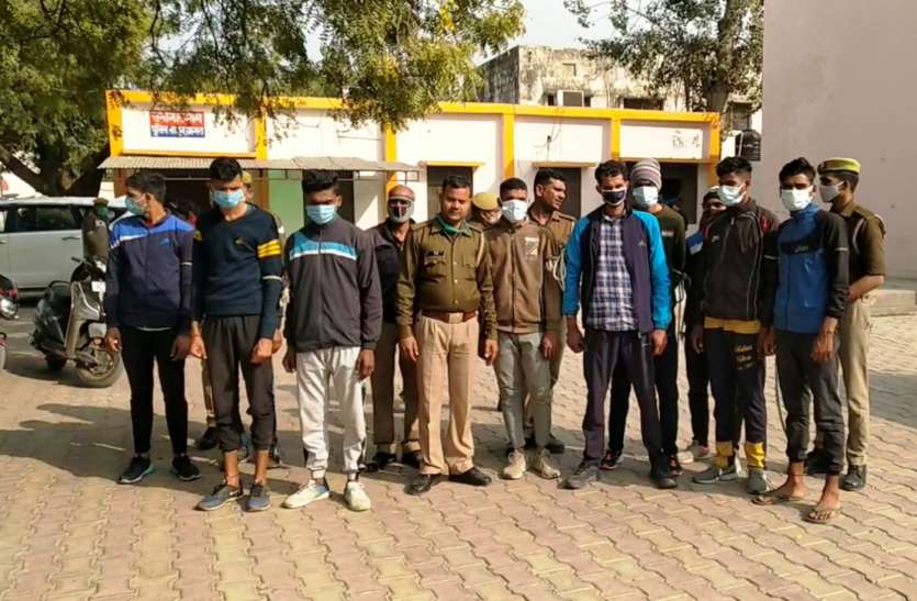 Army bharti फर्जी कागजों के सहारे देश सेवा करने का सपना संजोने वाले 15 गिरफ्तार