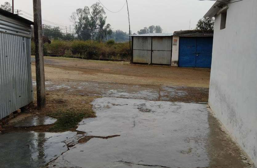 Scorching rain throughout the day, hail fell in Amarkantak and nearby दिनभर झमाझम बारिश, अमरकंटक और आसपास के ग्रामीण अंचलों में गिरे ओले