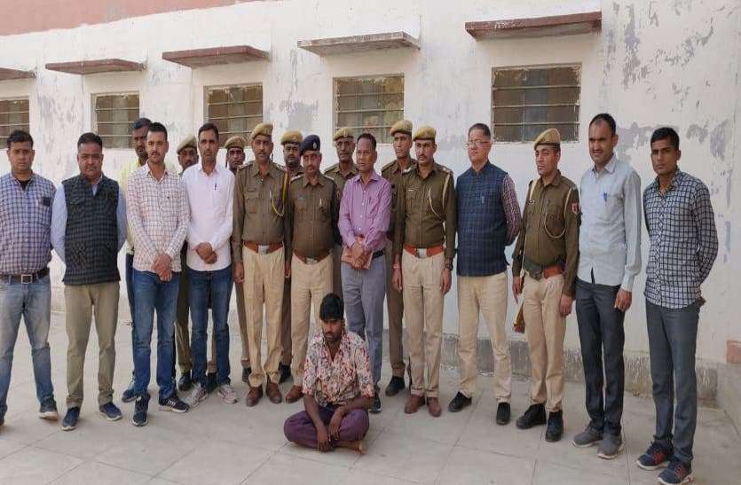 BARMER POLICE NEWS बाड़मेर : 11 करोड़ की 7 किलोग्राम हेरोइन बरामद, एक आरोपी गिरफ्तार