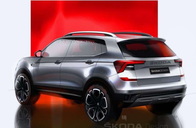 Here comes the sketches of Skoda Kushaq before March launch, check design of Compact SUV एसयूवी सेगमेंट में कड़ी टक्कर देने आ रही Skoda Kushaq, सामने आई दमदार डिजाइन