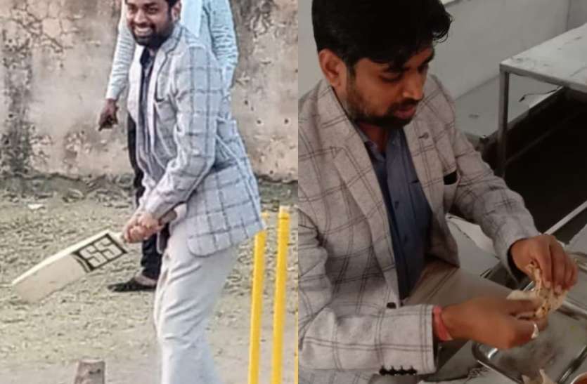 कलक्टर ने इंदिरा रसोई में भोजन कर बच्चों के संग खेली क्रिकेट कलक्टर ने इंदिरा रसोई में भोजन कर बच्चों के संग खेली क्रिकेट