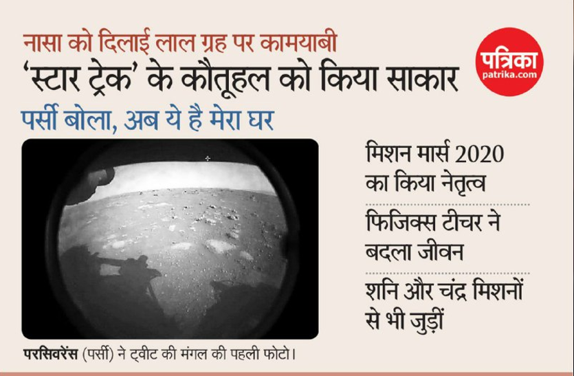 भारतवंशी बेटी बनीं मिसाल: नासा को दिलाई लाल ग्रह पर कामयाबी, परसिवरेंस की सफल लैंडिंग