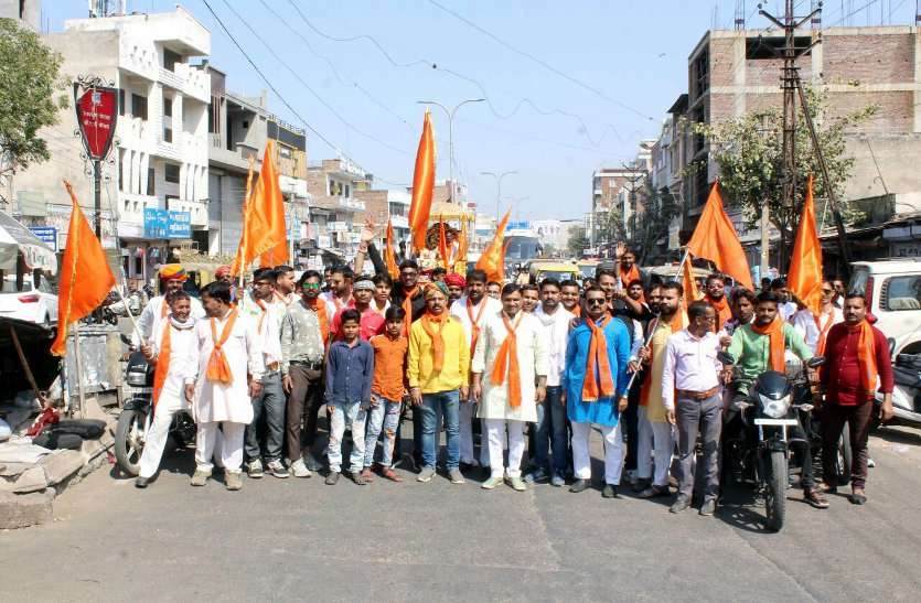 निकाली भगवान देवनारायण की शोभायात्रा देव धणी की चाली यात्रा...