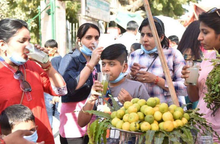 rajasthan_weather_1.jpg Rajasthan Weather: फलौदी में पारा 35 डिग्री, तपाने लगी गर्मी, लोगों ने उतारे स्वेटर-जैकेट