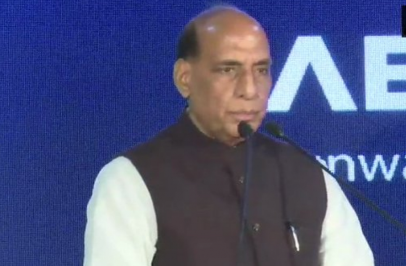 rajnath singh राजनाथ सिंह ने कांग्रेस की नीयत पर उठाए सवाल, कहा - पार्टी के नेता सेना की बहादुरी पर क्यों करते हैं शक