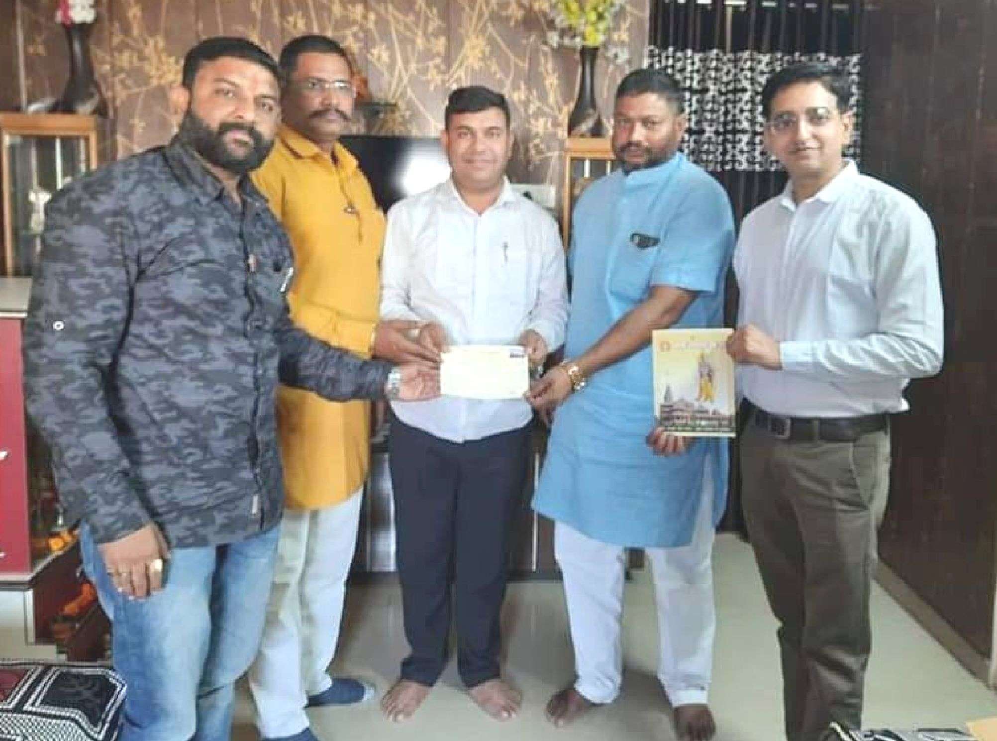 Ram temple: People of Burhanpur have opened their heart, this figure reached