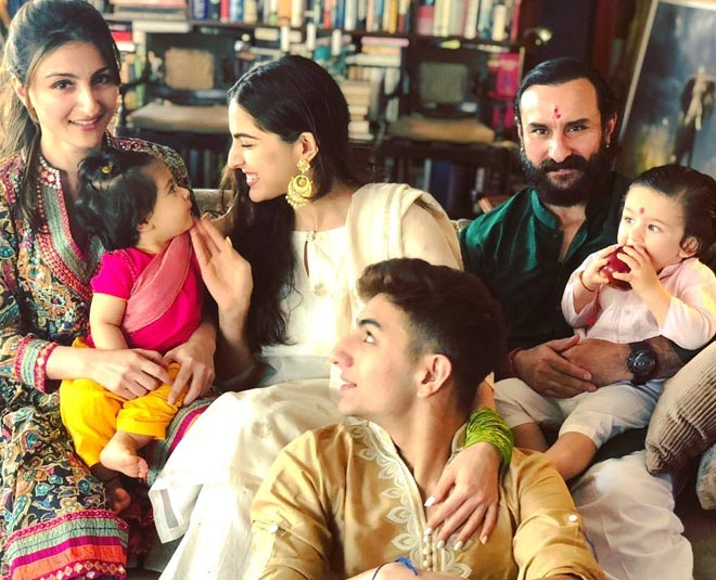 Saif is the father of a fourth child at the age of fifty