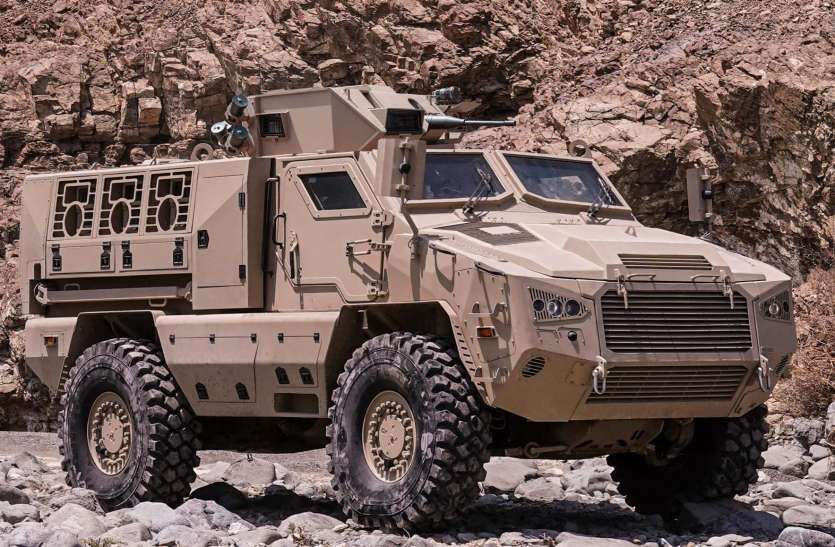 Kalyani M4: New armored vehicle of Indian Army, even 50 kg of TNT can't harm भारतीय सेना का नया 'अजेय' बख्तरबंद, 50 किलो टीएनटी भी कुछ न बिगाड़ पाएगा