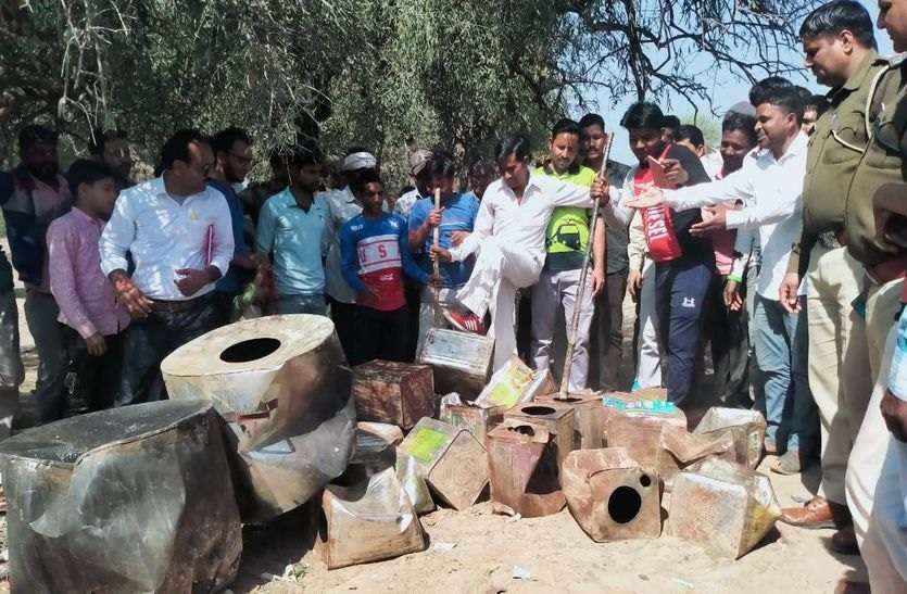 भोपालपुरा गांव में नहीं बनेगी हथकढ़ शराब भोपालपुरा गांव में नहीं बनेगी हथकढ़ शराब