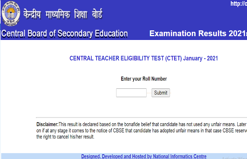 How to download cbse ctet 2021 score card by name cbse ctet 2021