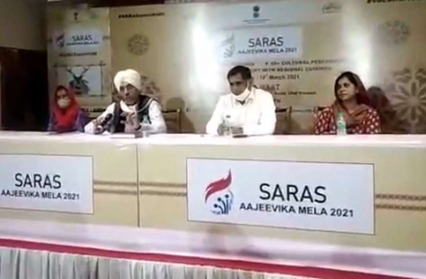 noida.jpg नोएडा में पहली बार सरस आजीविका मेले का आयोजन, प्रदर्शनी में दिखेंगे 27 राज्यों हस्तशिल्प उत्पाद