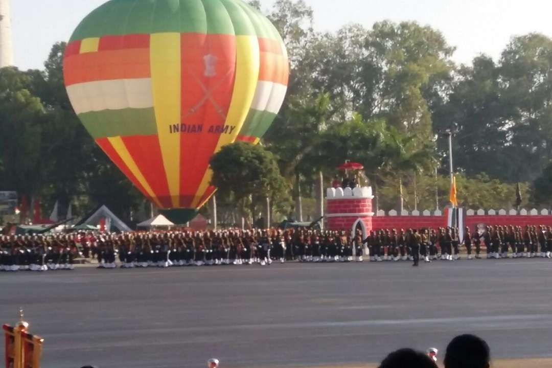 सेना की मध्य कमान का अलंकरण समारोह