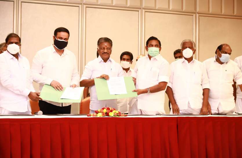 PMK-AIADMK में सीट समझौता PMK-AIADMK में सीट समझौता