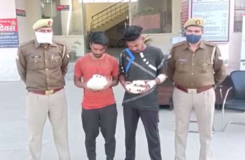 greater-noida.jpg युवाओं को नशे लत लगाने वाले मादक पदार्थों के 5 तस्कर गिरफ्तार, 5 लाख का माल बरामद