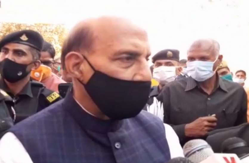 rajnath1.jpg राजनाथ सिंह आज करेंगे लेह-लद्दाख का दौरा
