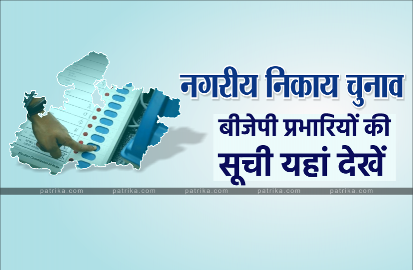 03.png Nagriya Nikay Chunav 2021: बीजेपी के चुनाव प्रभारी घोषित, यहां देखें लिस्ट