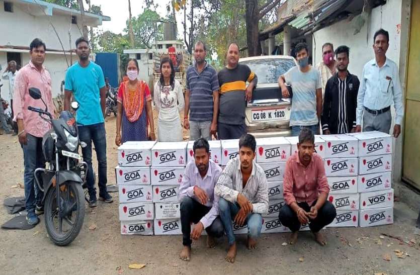 शराब तस्कर का आबकारी टीम पर जानलेवा हमला, इंस्पेक्टर की गाड़ी को ठोकर मारकर किया जिंदा कुचलने का प्रयास, चालक के दोनों पैर टूटे