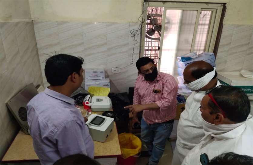 True-net machine commissioned after CMHO reprimand सीएमएचओ की फटकार के बाद चालू हुई ट्रू-नेट मशीन