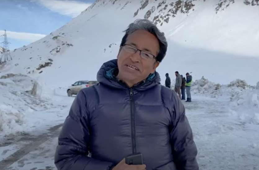 Sonam wangchuk देश में बनेगा पहला ICE Tunnel! 3 इडियट्स के 'फुनसूक वांगडु' ने वीडियो के जरिए बताई जगह