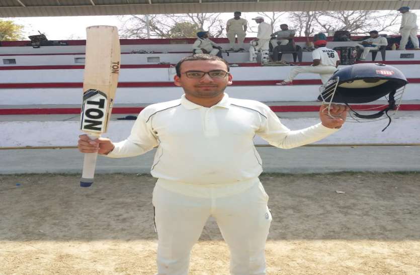 Abhishek Gupta's century in Asha Sports Foundation victory आशा स्पोर्ट्स फाउंडेशन की जीत् में अभिषेक गुप्ता का शतक