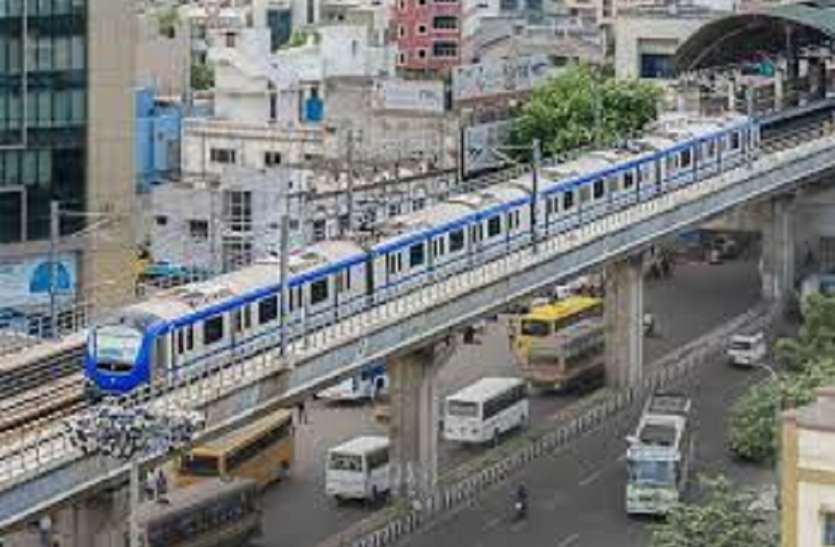 चेन्नई मेट्रो में 7 सितंबर से 28 फरवरी के बीच 65 लाख यात्रियों ने की यात्रा चेन्नई मेट्रो में 7 सितंबर से 28 फरवरी के बीच 65 लाख यात्रियों ने की यात्रा