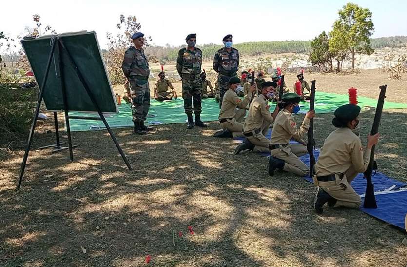 फायरिंग का किया निरीक्षण, मैप रीडिंग को देखा फायरिंग का किया निरीक्षण, मैप रीडिंग को देखा