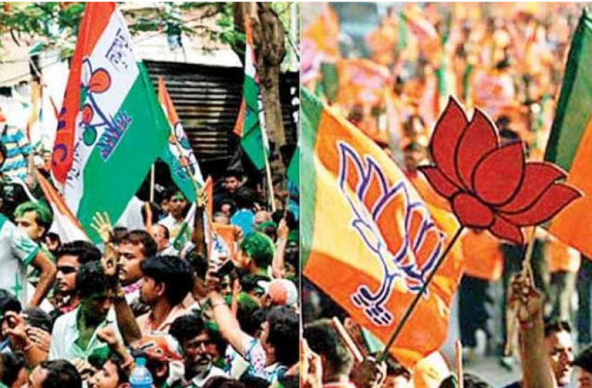 bjp-tmc.png West Bengal : टीएमसी और बीजेपी आज तय कर सकती है अपने-अपने प्रत्याशियों के नाम