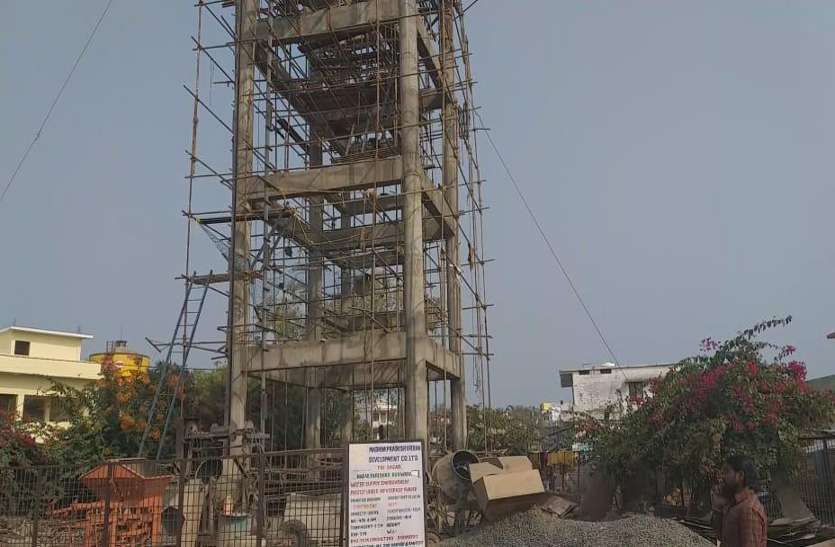 8 दिन में नसीब हो रहा पानी तीन साल में लोगों के घरों तक पानी नहीं पहुंचा सकी कंपनी