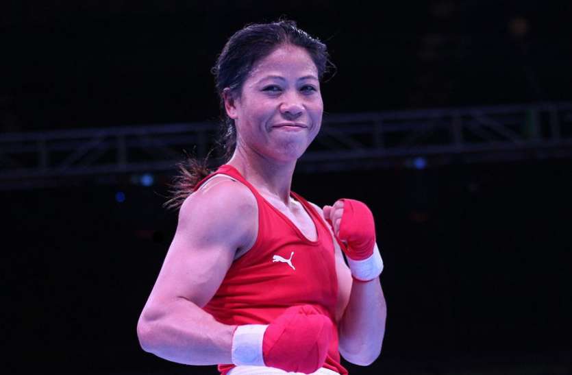mary_kom.jpg मुक्केबाजी : मैरीकॉम बॉक्सम टूर्नामेंट के सेमीफाइनल में, पक्का किया पदक