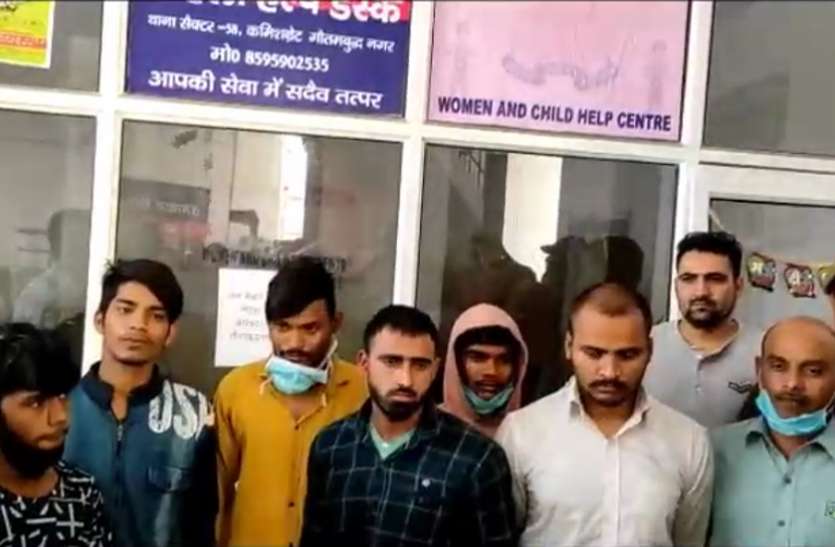 noida.jpg बंद कंपनी से 22 लाख के ब्रांडेड कपड़े चोरी, सरगना समेत गैंग के सात सदस्य गिरफ्तार