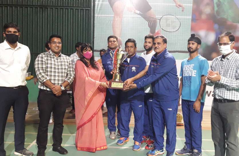 SPORTS----जोधपुर मण्डल ने जीता बैडमिंटन खिताब SPORTS----जोधपुर मण्डल ने जीता बैडमिंटन खिताब