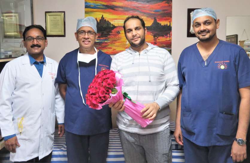 सिंगल स्टेज सर्जरी कर ओमान से आए रोगी को बचाया सिंगल स्टेज सर्जरी कर ओमान से आए रोगी को बचाया