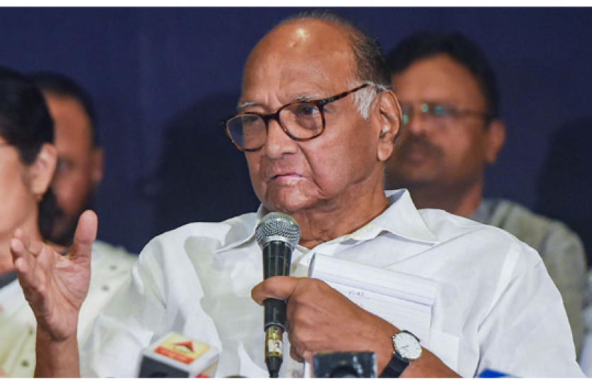 sharad_pawar शरद पवार ने पीएम पर साधा निशाना, कहा - मोदी के पास रैली के लिए समय है, किसानों के लिए नहीं