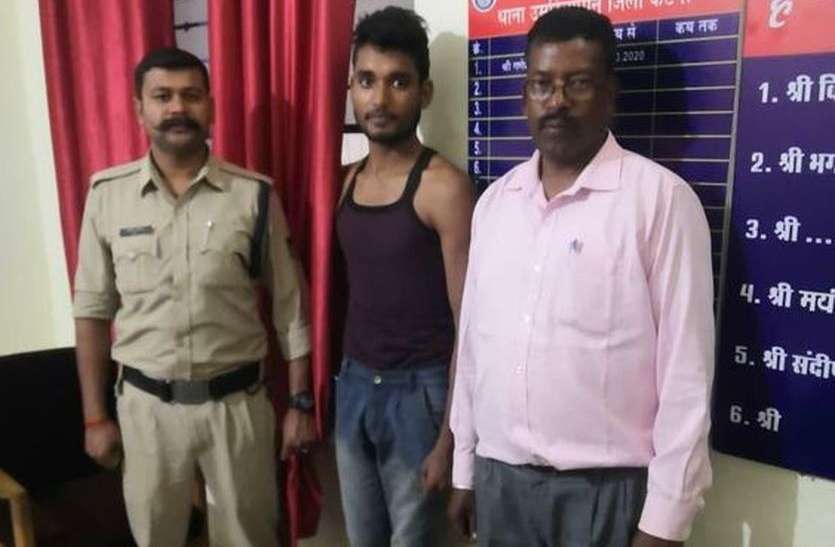 Handcuffs, rapist, accused, police, police station, girl, minor थाने से हथकड़ी तोडकऱ भागा बलात्कार का आरोपी, फिर ये हुआ हश्र