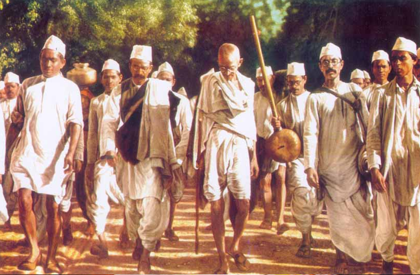 Dandi March नमक सत्याग्रह 91 साल पूरे : सत्य और अहिंसा की जीत का प्रतीक 'दांडी मार्च'