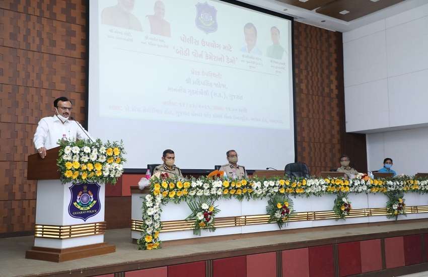 देश में बॉडीवॉर्न कैमरा का व्यापक उपयोग करने वाला गुजरात पहला राज्य: जाड़ेजा