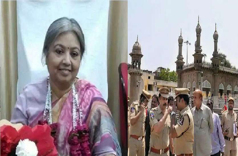 1_8.jpg इलाहाबाद विश्वविद्यालय की कुलपति की आपत्ति के बाद मस्जिद पहुंची पुलिस, कम कराई लाउडस्पीकर की आवाज