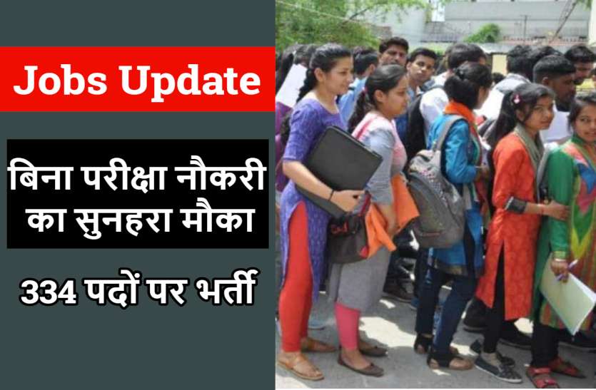 cg_jobs_update_news.jpg Jobs: बिना परीक्षा नौकरी का सुनहरा मौका, 12वीं से लेकर ग्रेजुएट पास इन पदों पर करें आवेदन