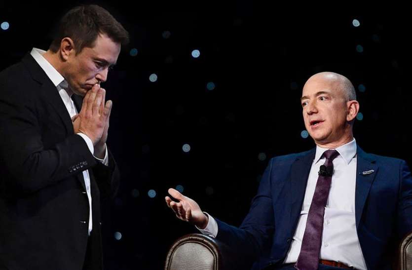ElonMusk lost 80000 crores in one day, Jeff Bezos lost 42000 crores एक दिन में 80 हजार करोड़ गंवा बैठे मस्क, बेजोस को हुआ 42 हजार करोड़ का नुकसान