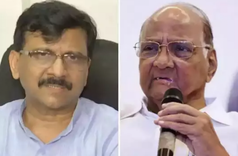 sharad pawar and sanjay raut महाराष्ट्र सियासी हलचल तेज, आज शरद पवार से मिलेंगे संजय राउत