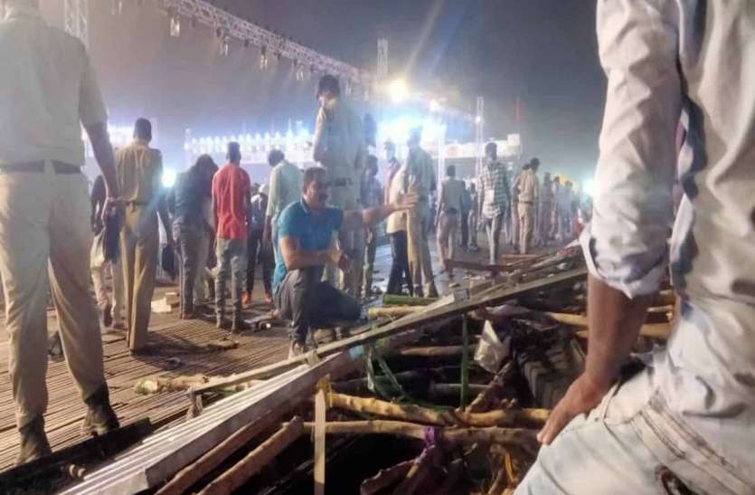 suryapet kabaddi Ground तेलंगाना: कबड्डी मैच के दौरान लकड़ी की गैलरी टूटने से 100 से अधिक दर्शक घायल